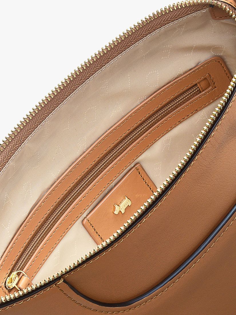 Radley Pockets 2.0 Medium Leather Cross Body Bag, Butterscotch, One Size