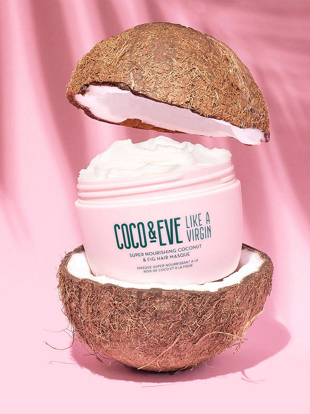 Coco & Eve Like A Virgin Super Nourishing Coconut & Fig Hair Masque with Tangle Tamer, 212ml 3