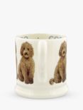 Emma Bridgewater Dogs Cockapoo Half Pint Mug, 300ml, Brown/Multi