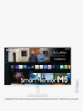 Samsung M50B LS32BM501EUXXU Full HD Smart Monitor, 32”, White