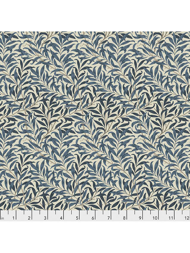 Morris & Co. Willow Boughs Woven Fabric, Navy