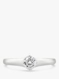 Milton & Humble Jewellery Second Hand 18ct White Gold Diamond Engagement Ring