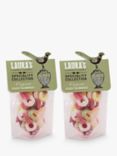 Laura's Confectionery Vegan Fizzy Dummies Pouch, 2x 110g