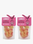 Laura's Confectionery Fizzy Peaches Pouch, 2x 168g