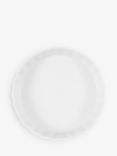 John Lewis Porcelain Round Individual Flan Oven Dish, Pack of 2, 12.5cm, White