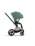 Cybex Priam Pushchair Chassis & Seat Pack Bundle, Rose Gold/ Leaf Green