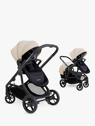 iCandy Orange 4 Pushchair with Maxi-Cosi Pebble 360 i-Size Baby Car Seat and FamilyFix 360 ISOFIX Base Bundle, Latte/Essential Black