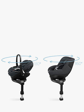 iCandy Orange 4 Pushchair with Maxi-Cosi Pebble 360 Pro i-Size Car Seat and FamilyFix 360 Pro Base Bundle, Pistachio/Essential Black