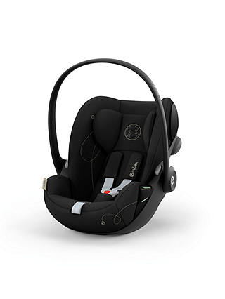 Cybex Balios S Lux Pushchair, Carrycot & Accessories with Cloud G Car Seat & Base G Bundle, Almond Beige/Black