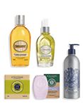 L'OCCITANE  Almond Shower Oil 250ml & Skin Supple Bundle with Gift
