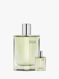 Hermès H24 Eau de Parfum Natural Spray, Refillable, 100ml Bundle with Gift