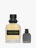 Valentino Born in Roma Yellow Dream For Him Eau de Toilette, 100ml Bundle with Gift