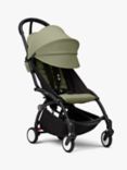 Stokke YOYO³ Pushchair Frame and 6+ Colour Pack, Black/Olive