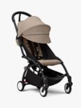 Stokke YOYO³ Pushchair Frame and 6+ Colour Pack, Black/Taupe