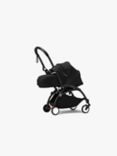 Stokke YOYO³ Pushchair Frame, Newborn Pack and 6+ Colour Pack, Black