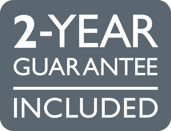 5 years guarantee included