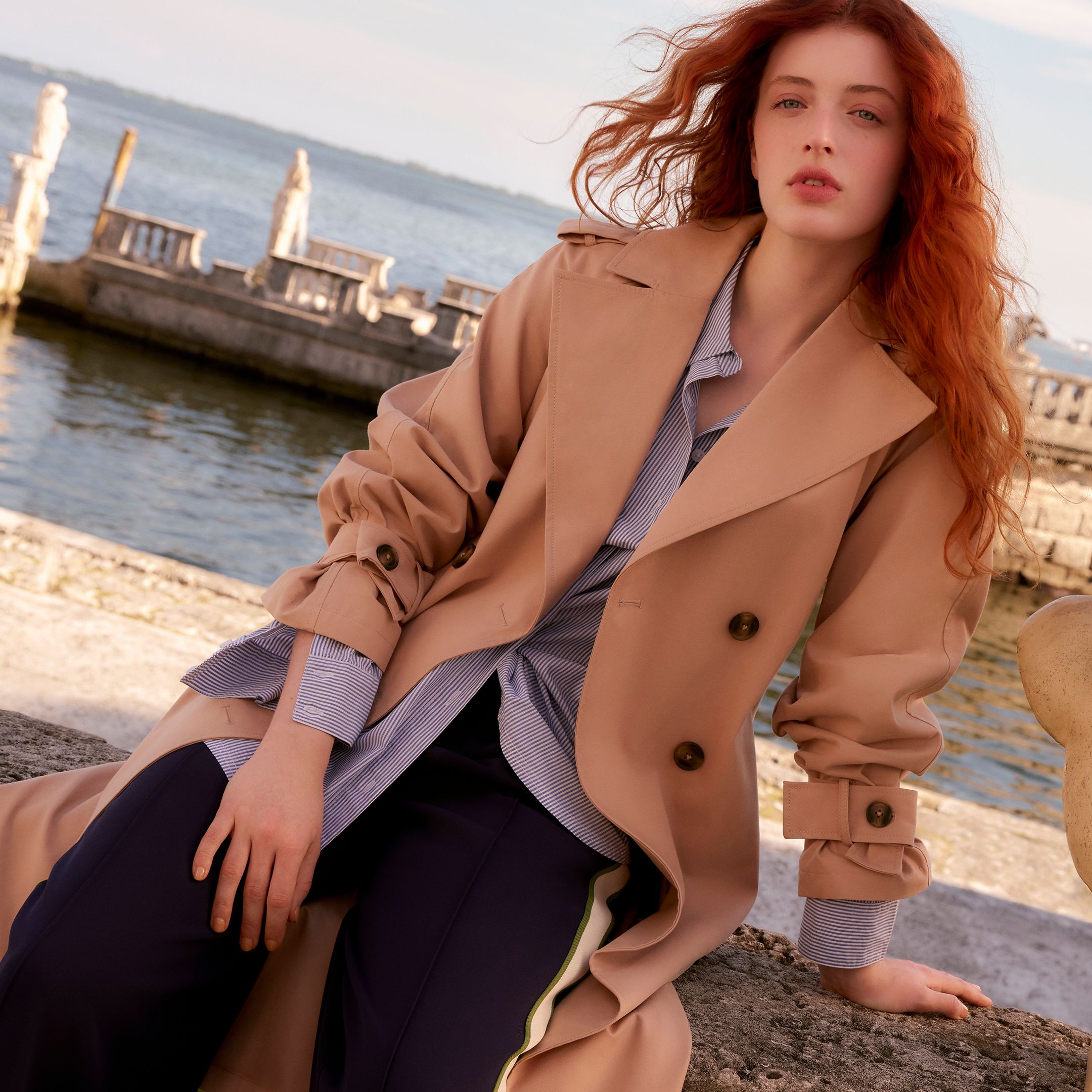 3 ways to wear… the ANYDAY trench coat