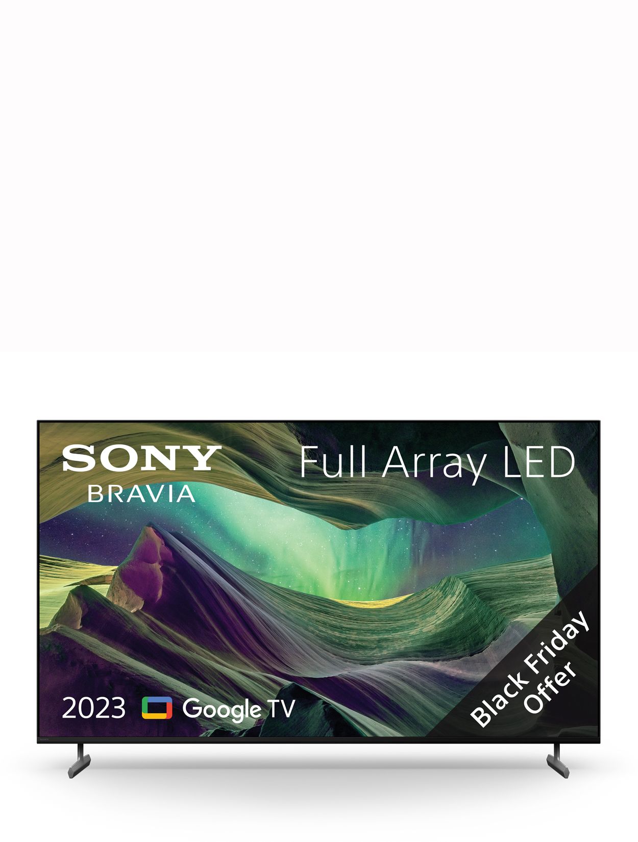 Sony Bravia KD55X85L (2023) LED HDR 4K Ultra HD Smart Google TV, 55 inch with Youview/Freesat HD & Dolby Atmos, Black
