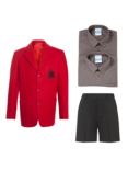 The Prebendal School Boys' Pre Prep Winter Uniform, Grey/Red