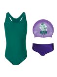 Parkgate House School Boys' and Girls' Prep 3, 4, 5 and 6 Swimming, Bottle Green