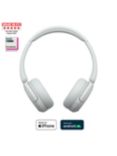 Sony WH-CH520 Bluetooth Wireless On-Ear Headphones with Mic/Remote, White