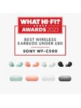Sony WF-C500 True Wireless Bluetooth In-Ear Headphones with Mic/Remote, Orange