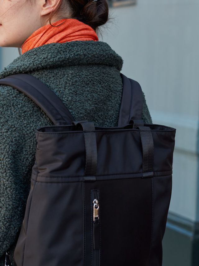 Tote discount backpack mens