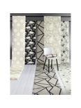 Harlequin Sumi Wallpaper, Linen/Onyx 110886