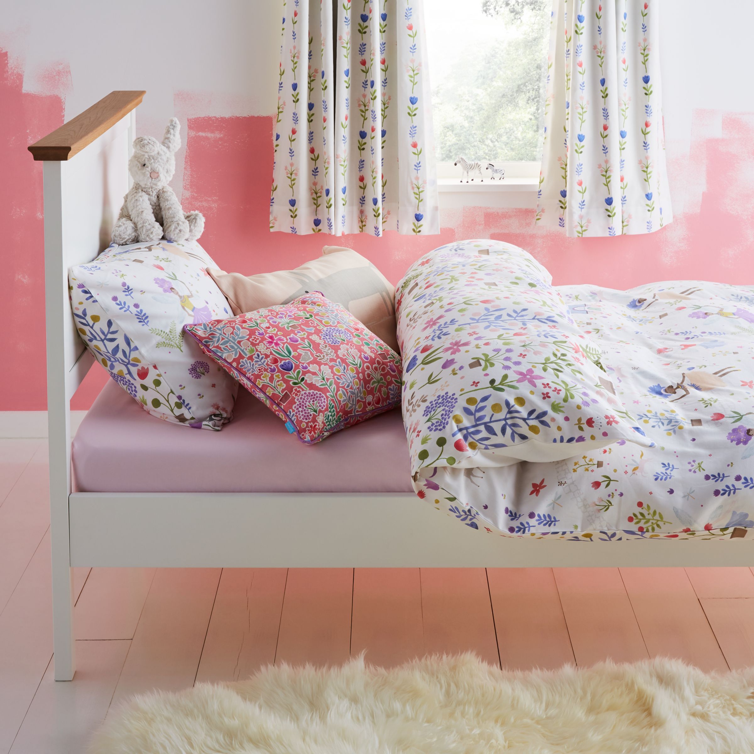 Little Home At John Lewis Country Fairies Embellished Duvet Cover