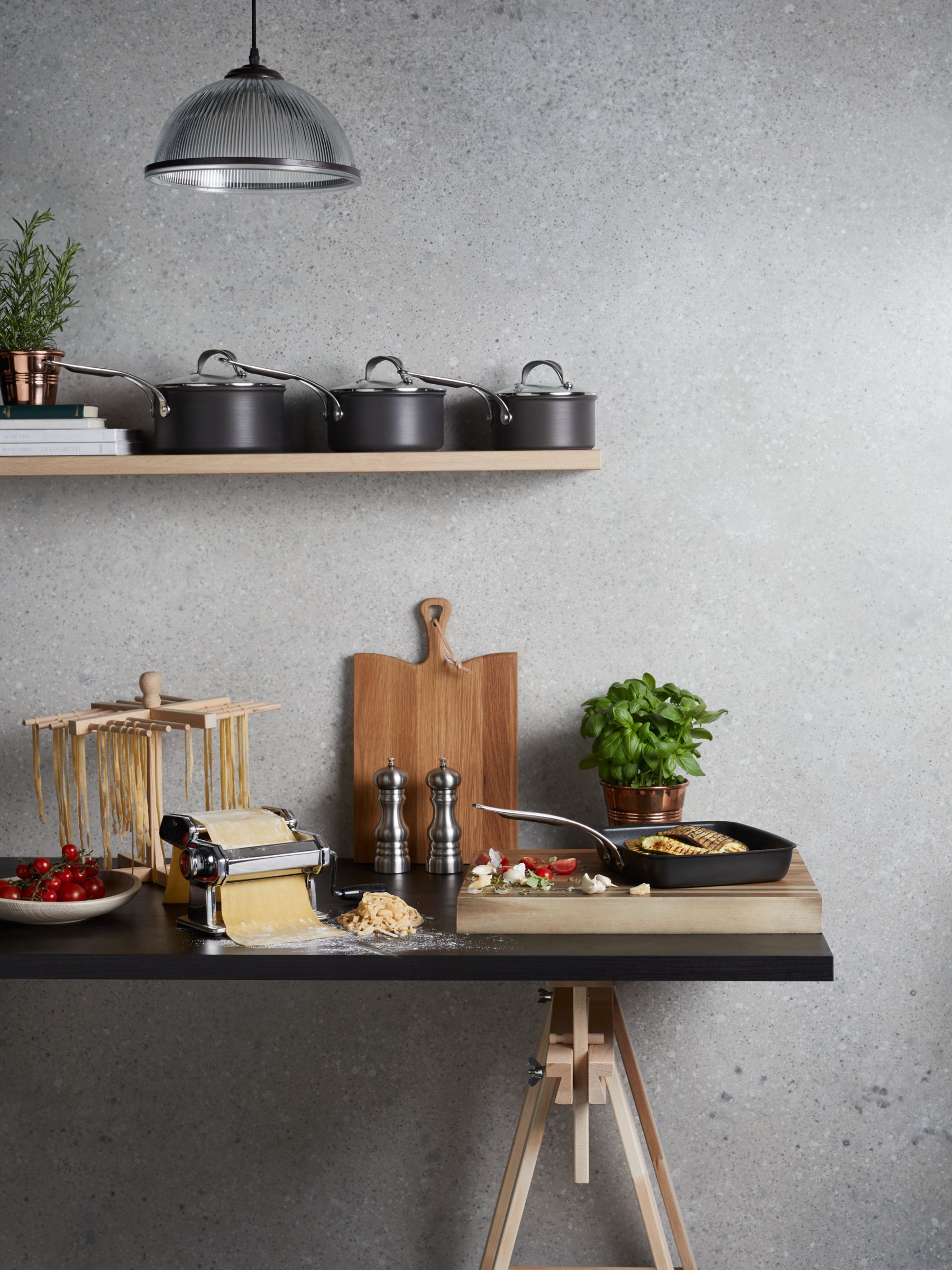  Tefal Jamie Oliver Hard Anodised Premium Series Grill Pan -  23x27cm, Black : Home & Kitchen