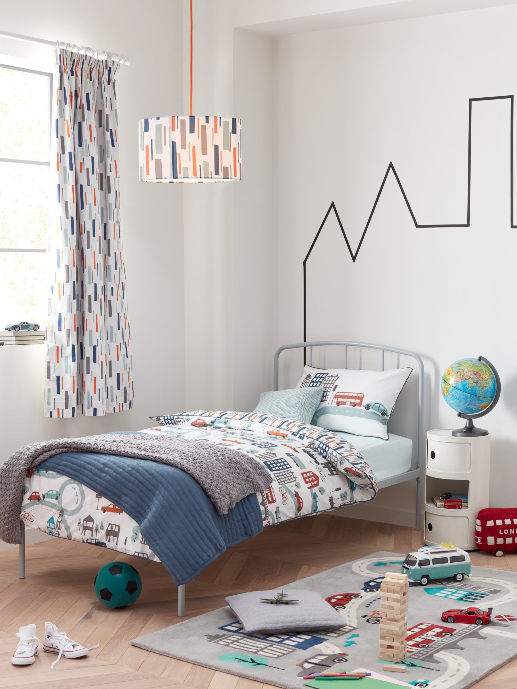 Little Home At John Lewis City Reversible Duvet Cover And