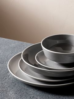 Design Project by John Lewis Porcelain Cereal Bowl, 16cm, Grey