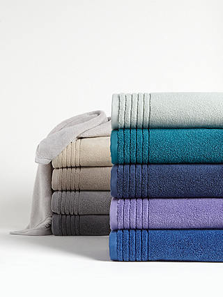 John Lewis & Partners Ultra Soft Cotton Face Cloth (Set of 2), Dark Teal