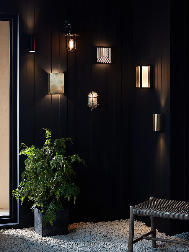 Nordlux Design For The People Maze LED Outdoor Wall Light, Black