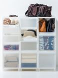 Like-it Drawer and Cabinet Organisers, White
