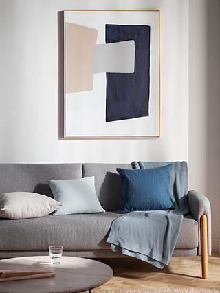 John Lewis Partners Cognition Blue, Framed Prints For Living Room John Lewis