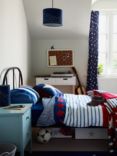 little home at John Lewis Stars and Stripes Children's Bedroom Range, Navy