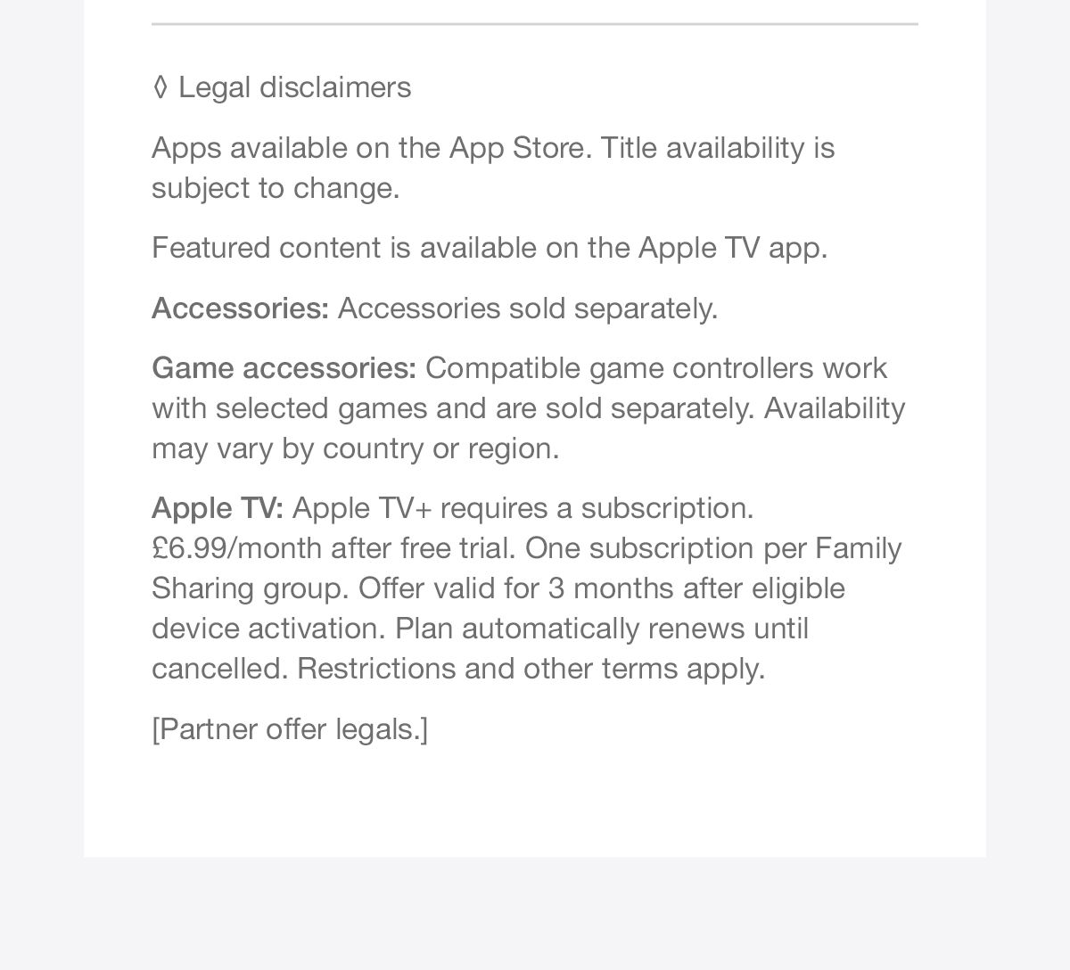 Apple Do More on iPad Terms and Conditions