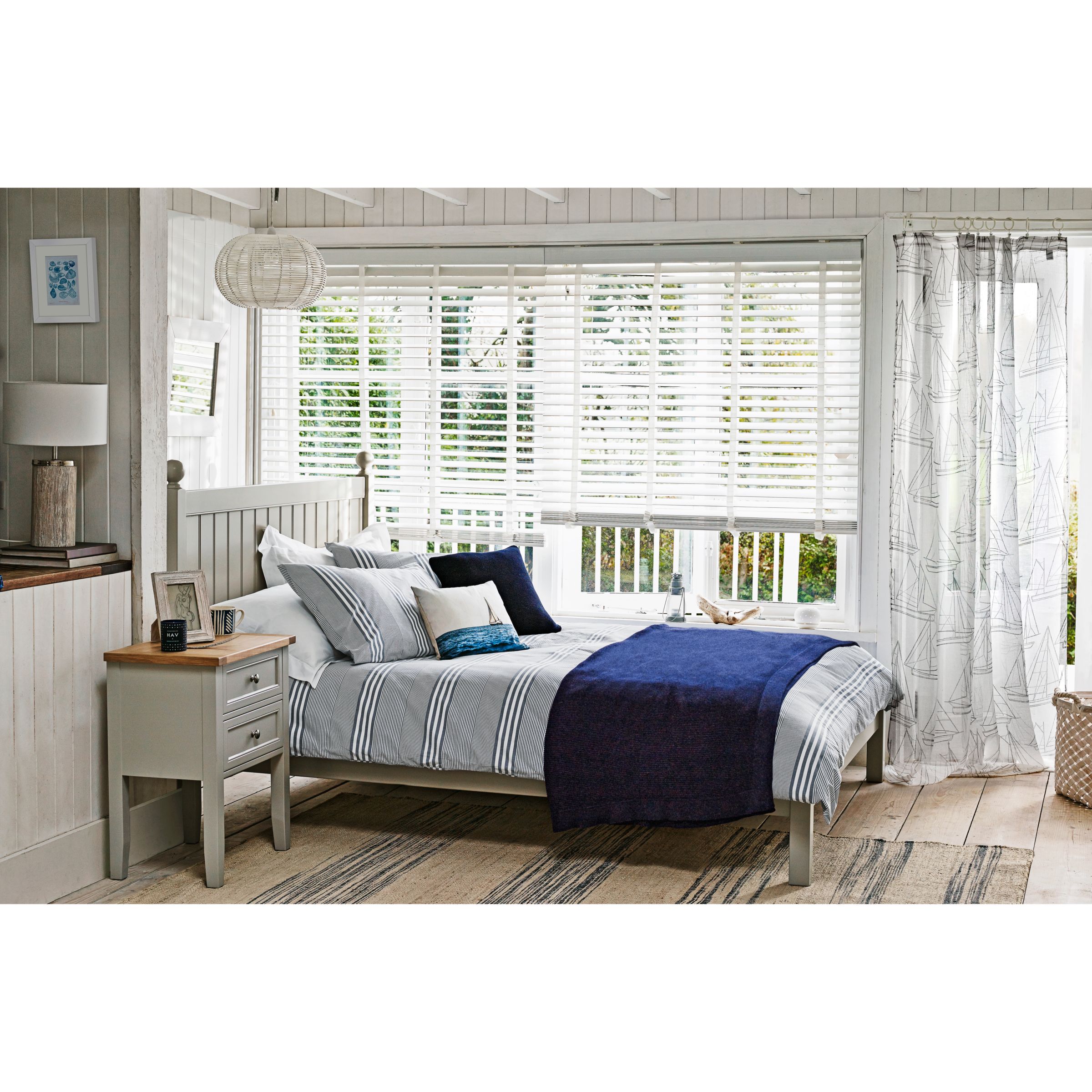 John Lewis Partners Textured And Decorative Variegated Stripe