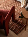 John Lewis Rustic Jute Stripe Rug, L240 x W170cm