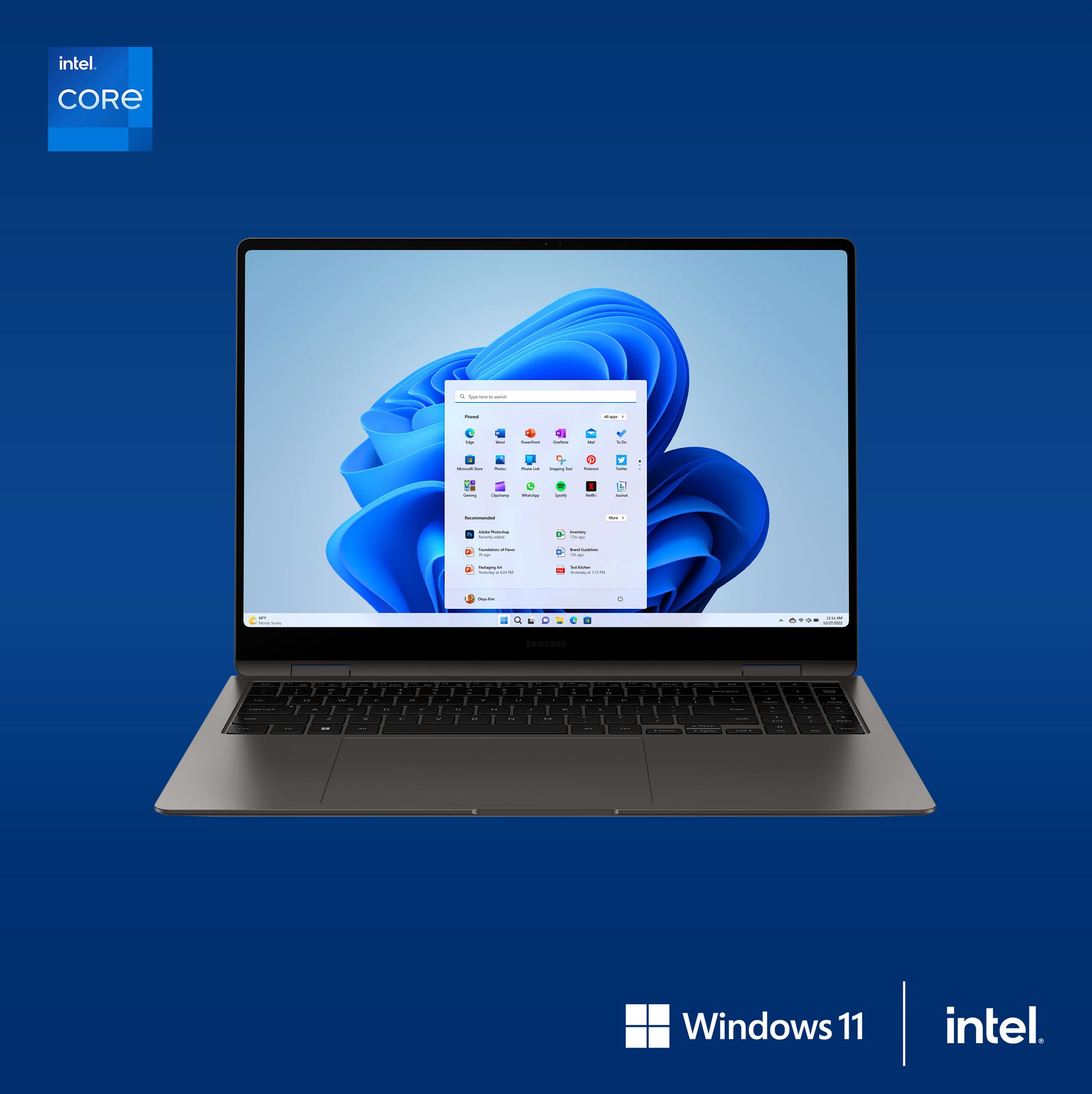 Windows 11 & Intel laptop