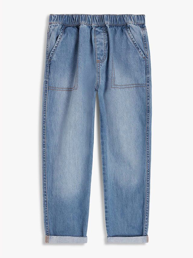 Kids' Loose Fit Jeans, Blue