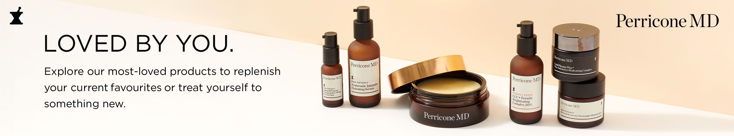 Perricone MD brand banner