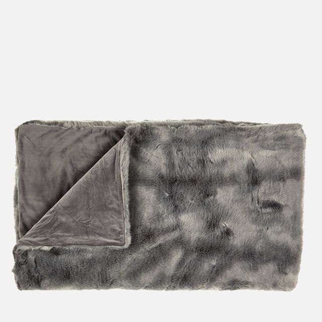 John Lewis & Partners Long-Fibre Faux Fur Throw