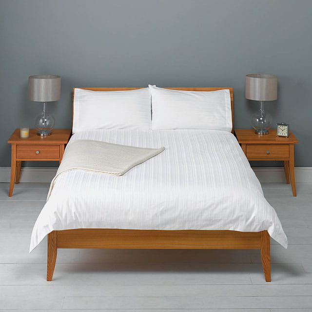 John Lewis & Partners 600 Thread Count Satin Duvet Cover Set