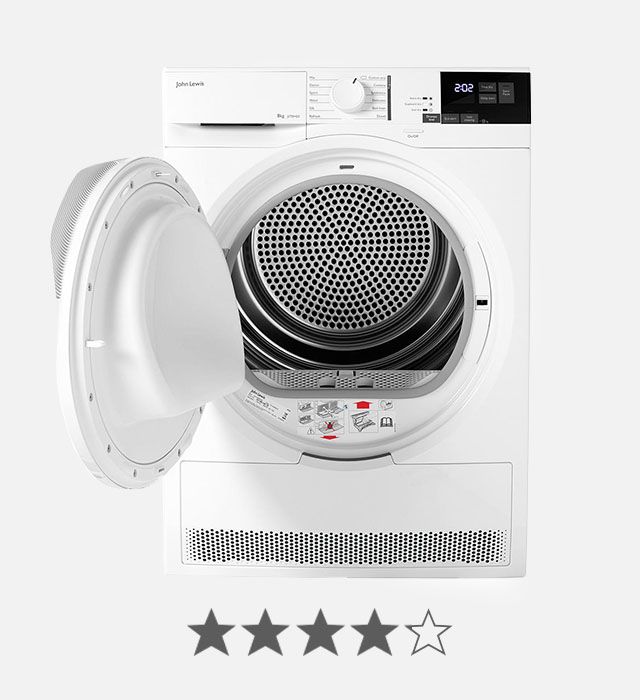 John Lewis & Partners JLTDH22 Heat Pump Tumble Dryer