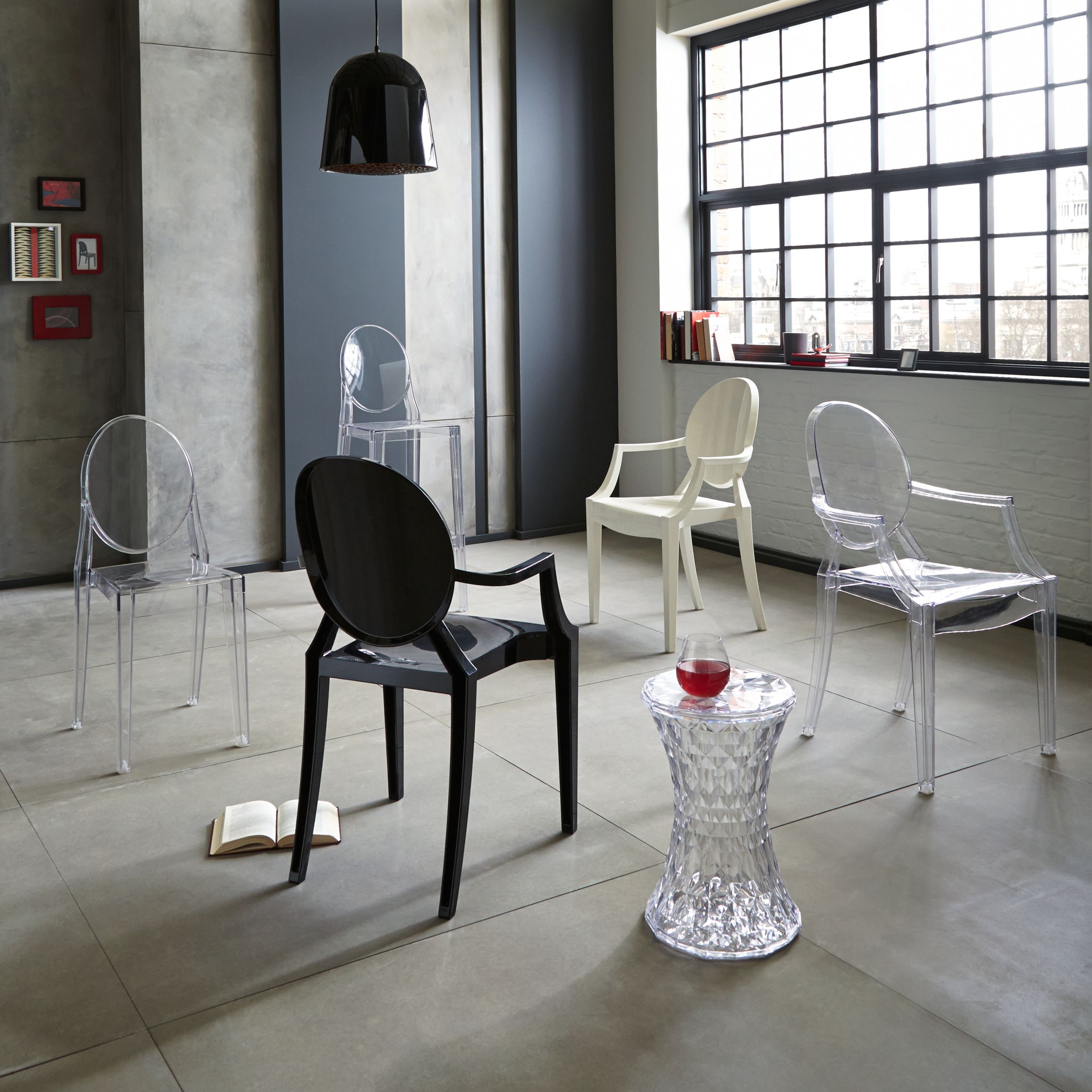 Starck for Kartell Louis Ghost Chair