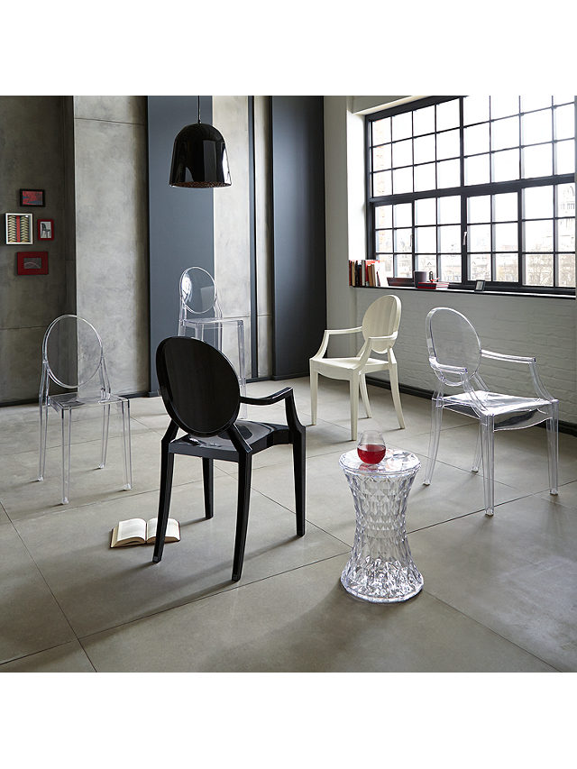 Philippe Starck for Kartell Louis Ghost Chair, Crystal