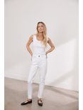 John Lewis & Partners Basic Easy Fit Jeans, White