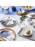Royal Doulton Pacific Porcelain Side Plates, Set of 6, 23cm, Blue
